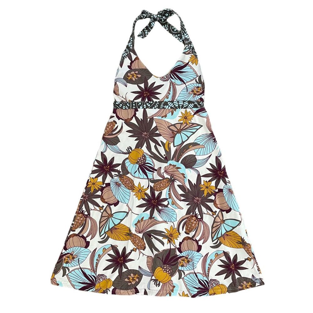 Patagonia Halter Organic Cotton Hiking outdoor dress size small